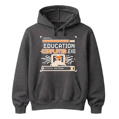 Education Completed Exe School Leavers Unisex Hoodie