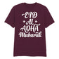 Eid Al-Adha Mubarak Printed Unisex T-Shirt