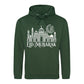 Eid Mubarak Floral Moon & Mosque Printed Unisex Hoodie - Eid Mubarak Printed Hoodie — Eid ul Adha Gift UK 2026