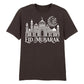 Eid Mubarak Floral Moon & Mosque Printed Unisex T-Shirt