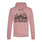 Eid Mubarak Floral Moon & Mosque Printed Unisex Hoodie - Eid Mubarak Printed Hoodie — Eid ul Adha Gift UK 2026