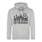Eid Mubarak Floral Moon & Mosque Printed Unisex Hoodie - Eid Mubarak Printed Hoodie — Eid ul Adha Gift UK 2026