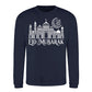 Eid Mubarak Floral Moon & Mosque Printed Unisex Sweatshirt