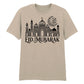 Eid Mubarak Floral Moon & Mosque Printed Unisex T-Shirt