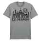 Eid Mubarak Floral Moon & Mosque Printed Unisex T-Shirt