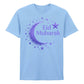 Eid Mubarak Gold Moon & Stars Printed Unisex T-Shirt