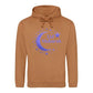 Eid Mubarak Gold Moon & Stars Printed Unisex Hoodie - Eid ul Adha hoodie UK