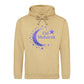 Eid Mubarak Gold Moon & Stars Printed Unisex Hoodie - Eid ul Adha hoodie UK