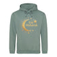 Eid Mubarak Gold Moon & Stars Printed Unisex Hoodie - Eid ul Adha hoodie UK