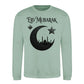 Eid Mubarak Islamic Crescent Mosque Unisex Sweatshirt