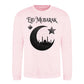 Eid Mubarak Islamic Crescent Mosque Unisex Sweatshirt