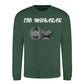Eid Mubarak Lantern & Holy Quran Printed Unisex Sweatshirt
