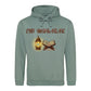 Eid Mubarak Lantern & Holy Quran Printed Unisex Hoodie - Eid Mubarak printed hoodie