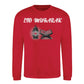 Eid Mubarak Lantern & Holy Quran Printed Unisex Sweatshirt