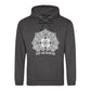 Eid Mubarak Mandala Graphic Printed Unisex Hoodie