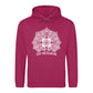Eid Mubarak Mandala Graphic Printed Unisex Hoodie
