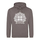 Eid Mubarak Mandala Graphic Printed Unisex Hoodie