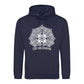 Eid Mubarak Mandala Graphic Printed Unisex Hoodie