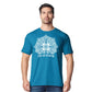 Eid Mubarak Mandala Graphic Printed Unisex T-Shirt