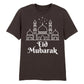 Eid Mubarak Mosque & Stars Printed Unisex T-Shirt