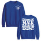 18th Birthday Unisex Sweatshirt Eighteen Main Character Energy