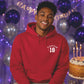 18th Birthday Unisex Hoodie Eighteen Main Character Energy