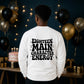 18th Birthday Unisex Sweatshirt Eighteen Main Character Energy