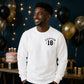 18th Birthday Unisex Sweatshirt Eighteen Main Character Energy
