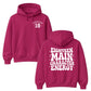 18th Birthday Unisex Hoodie Eighteen Main Character Energy