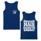 18th Birthday Tank Top Men Eighteen Main Character Energy