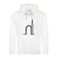 Elegant Mosque Line Art Eid Printed Unisex Hoodie Happy Eid