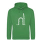 Elegant Mosque Line Art Eid Printed Unisex Hoodie Happy Eid