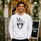 Elegant Mr Tuxedo Wedding Groom Unisex Sweatshirt