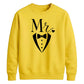 Elegant Mr Tuxedo Wedding Groom Unisex Sweatshirt
