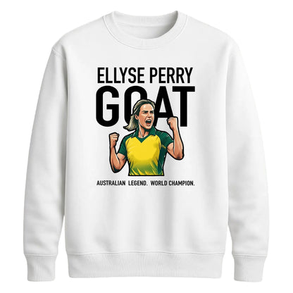 Ellyse Perry GOAT Legend Women Cricket Sweatshirt - T20 Womens World Cup Sweatshirt Australia
