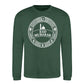Emblem Graphic Mosque Eid Mubarak Printed Unisex Sweatshirt