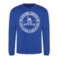 Emblem Graphic Mosque Eid Mubarak Printed Unisex Sweatshirt