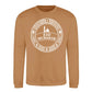Emblem Graphic Mosque Eid Mubarak Printed Unisex Sweatshirt