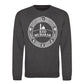 Emblem Graphic Mosque Eid Mubarak Printed Unisex Sweatshirt