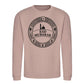 Emblem Graphic Mosque Eid Mubarak Printed Unisex Sweatshirt