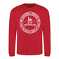 Emblem Graphic Mosque Eid Mubarak Printed Unisex Sweatshirt