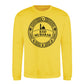 Emblem Graphic Mosque Eid Mubarak Printed Unisex Sweatshirt