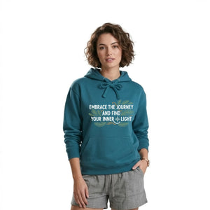 Embrace The Journey Find Inner Light Graphic Unisex Hoodie