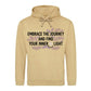 Embrace The Journey Find Inner Light Graphic Unisex Hoodie