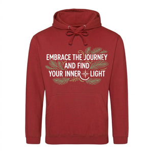Embrace The Journey Find Inner Light Graphic Unisex Hoodie