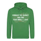 Embrace The Journey Find Inner Light Graphic Unisex Hoodie