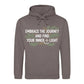 Embrace The Journey Find Inner Light Graphic Unisex Hoodie