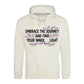Embrace The Journey Find Inner Light Graphic Unisex Hoodie