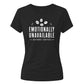 Emotionally Unavailable Coffee Funny Slogan Ladies T-shirts