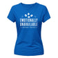Emotionally Unavailable Coffee Funny Slogan Ladies T-shirts